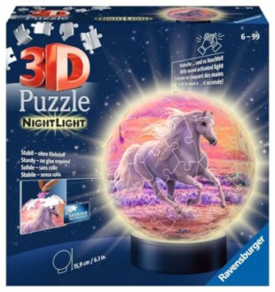 Ravensburger Paarden 3D-puzzelbal