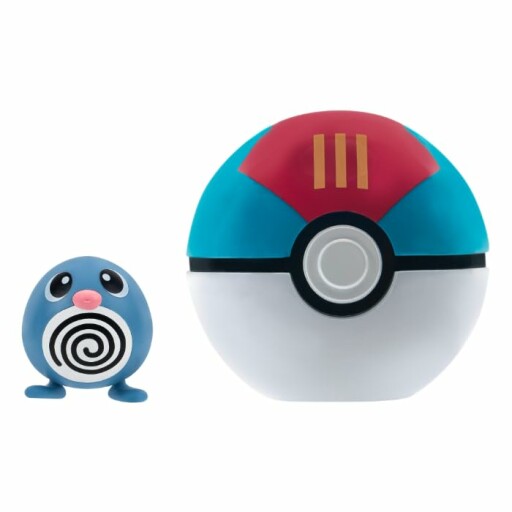 Pokémon PKW3626 Clip 'N' Go Poliwag