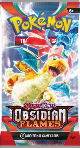 Inhoud van de Pokémon TCG Scarlet & Violet Obsidian Flames Booster Packs