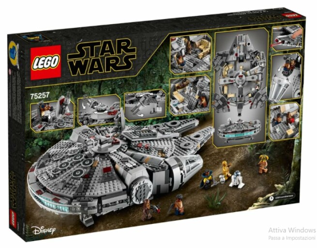 LEGO Star Wars Millennium Falcon met figuren