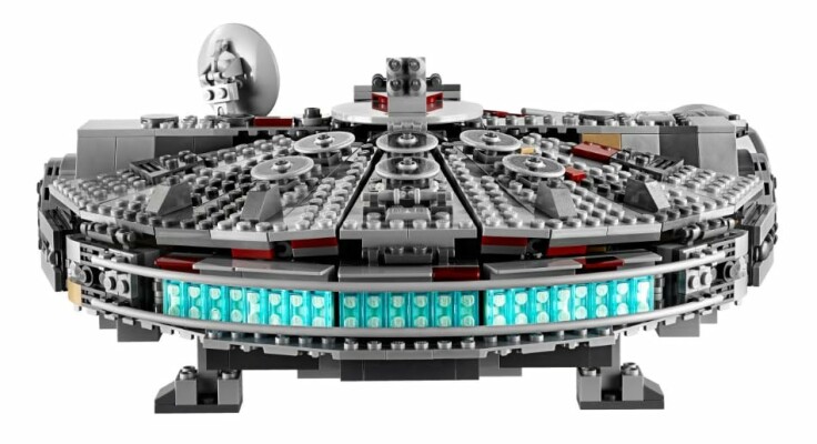 LEGO Star Wars Millennium Falcon in actie