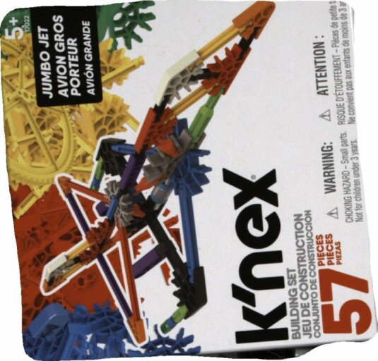 K'NEX Jumbojet Bouwset in actie