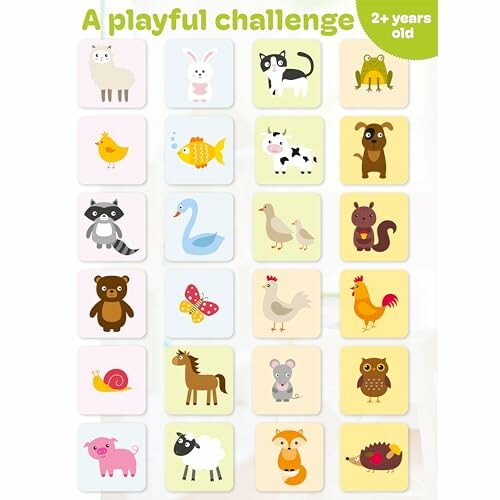 Dieren matching spel voor kinderen