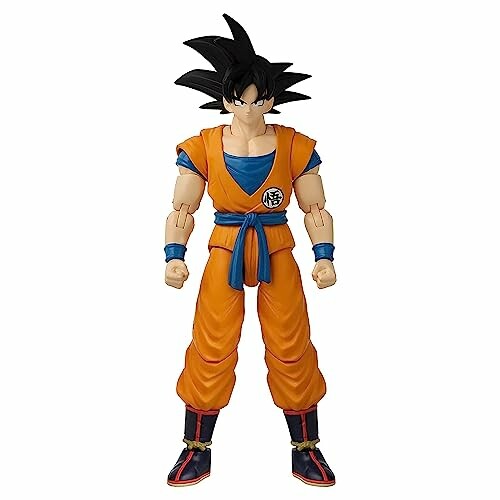 Anime personage figuur in oranje pak