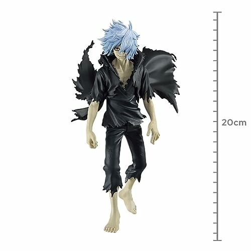 Animefiguur met gescheurde kleding, 20 cm hoog