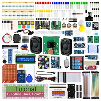 Diverse elektronische componenten voor Arduino-projecten