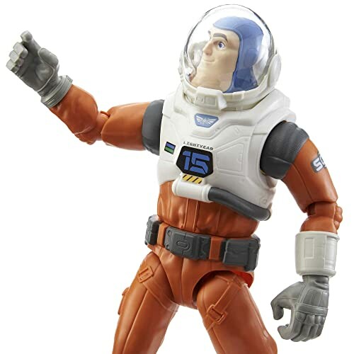 Astronaut pop met ruimtepak en helm