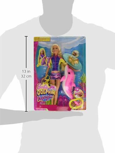 Barbie-pop met dolfijn in verpakking