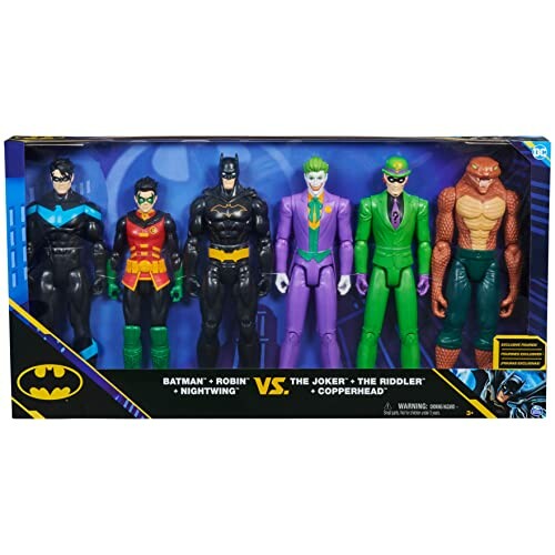 Set van Batman actiefiguren met verschillende personages