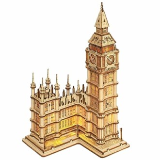 3D-puzzel van de Big Ben en het Parlement