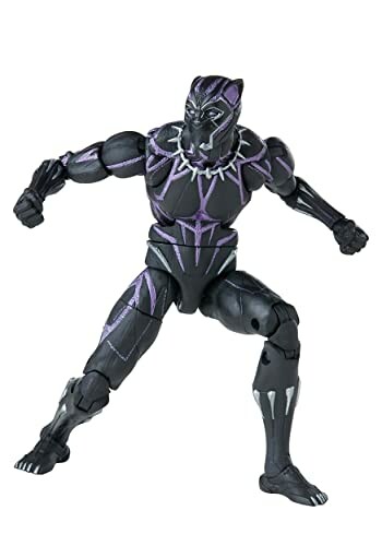 Actiefiguur van Black Panther in een dynamische pose.