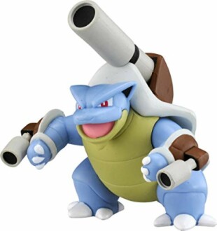 Blastoise actiefiguur met kanonnen