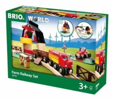 BRIO Treinset met boerderij