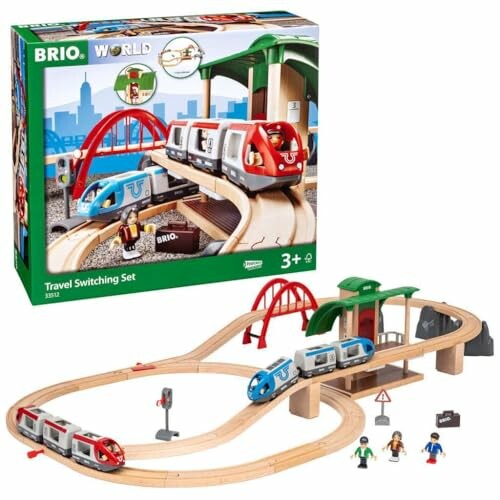 BRIO Treinset met perron