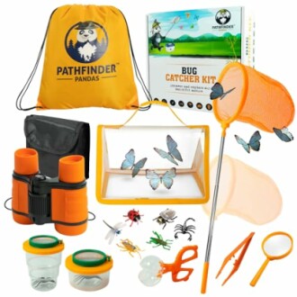 Speelgoed insectenvangset met accessoires voor kinderen.