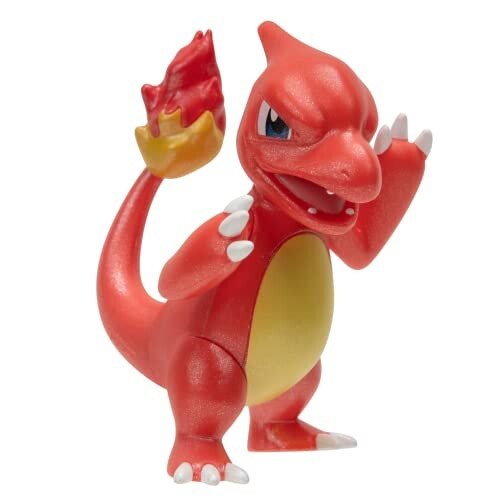 Charmander speelgoedfiguur met vlamstaart