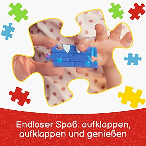 Kinderen houden puzzelstuk vast