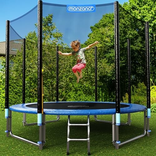 Monzana Trampoline Ø 244 cm