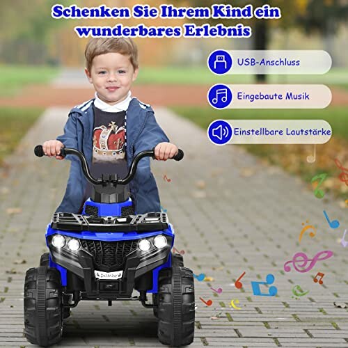 COSTWAY Elektrische kinderquad