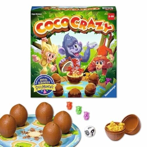 Coco Crazy bordspel met gorilla en personages