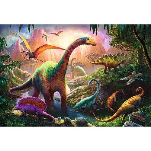 Trefl Puzzel, Dinosaurus Wereld