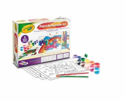 Crayola schilderen op nummer kit met verf en kwasten