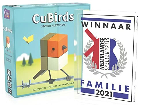 CuBirds bordspel met Nederlandse spellenprijs 2021.