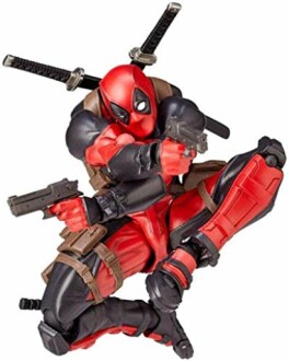 Actiefiguur van Deadpool met wapens