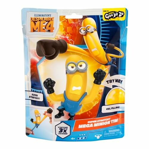 Super stretchy mega Minion speelgoed met gelvulling.