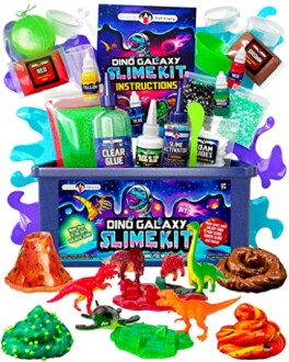 Dinosaurus thema slijm kit met accessoires