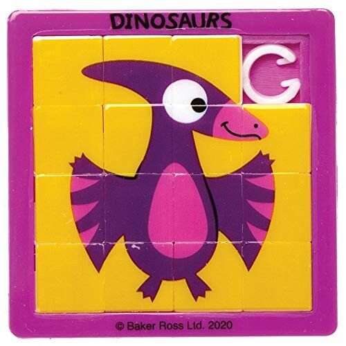 Baker Ross Dinosaurus Schuifpuzzels