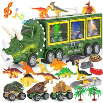 DINORUN Dinosaurusspeelgoed Truck