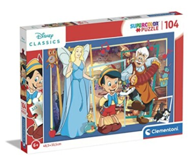 Clementoni Puzzel 104 Stukjes Pinocchio