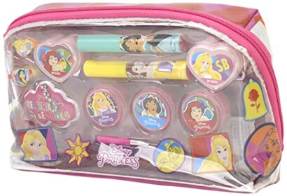 Disney prinsessen make-up set in een roze etui