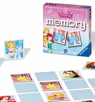 Disney prinsessen memory spel met kaarten