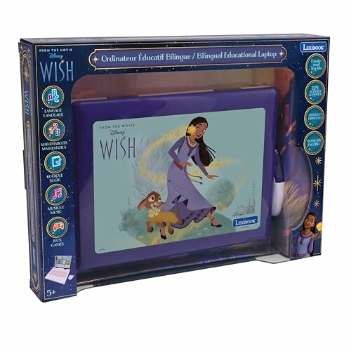 Disney Wish tweetalige educatieve laptop in doos