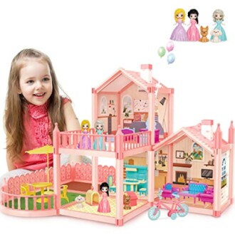 deAO Dollhouse Poppenhuis