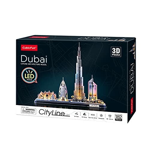 3D-puzzel Dubai Cityline