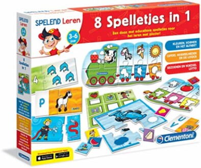 Educatief spellenpakket voor kinderen 3-6 jaar.