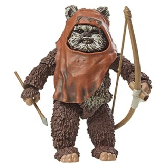 Ewok actiefiguur met boog en pijl