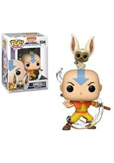 Pop Avatar Aang met Momo