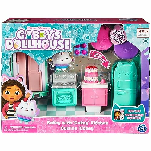 Gabby's Poppenhuis - Cakey's Keuken-speelset