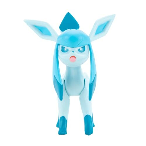 Blauwe en witte Glaceon-figuur