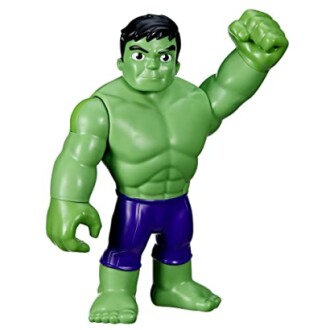 Groene superheld speelgoedfiguur