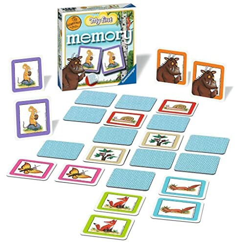 Memoryspel met Gruffalo-thema kaarten