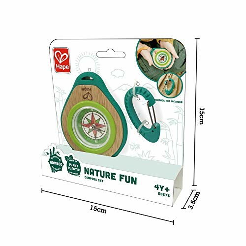 Hape Nature Fun kompas set voor kinderen vanaf 4 jaar