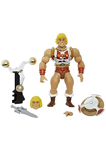 He-Man actiefiguur met accessoires en verwisselbare onderdelen