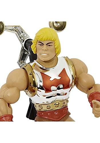 He-Man actiefiguur met gouden borstplaat