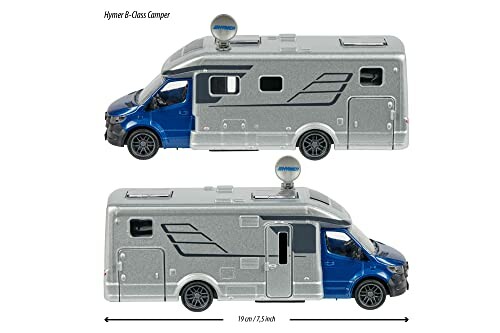 Speelgoedmodel van Hymer B-Class camper