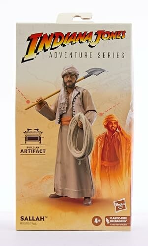 Verpakking van Indiana Jones Sallah-figuur